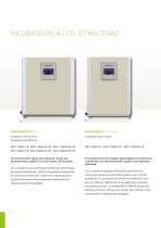 GAMME D'INCUBATEURS AU CO2 ET MULTIGAZ - 2