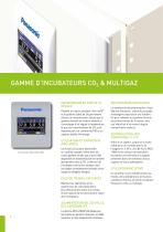 GAMME D'INCUBATEURS AU CO2 ET MULTIGAZ - 4