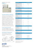 MDF-C2156VAN-PE Congélateur coffre -150 °C - 2