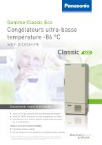 MDF-DU300H PRO ECO Congélateurs ultra-basse -86 °C - 1