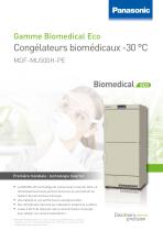 MDF-MU500H Biomedical ECO Congélateurs biomédicaux -30 °C - 1