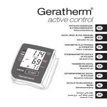 Geratherm® active control ensiomètre numérique de mesure au poignet GT-1215 - 1