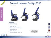 Fauteuil releveur Quiégo 8500 - 2