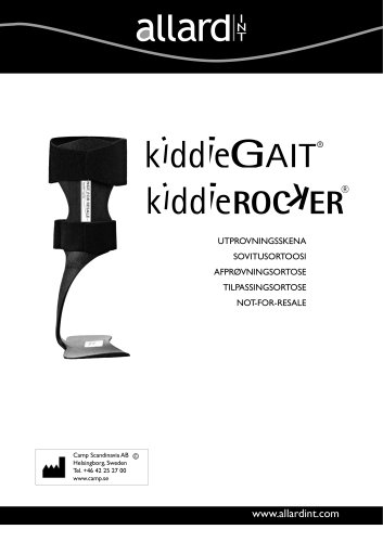 kiddieGAIT® kiddieROCKER®