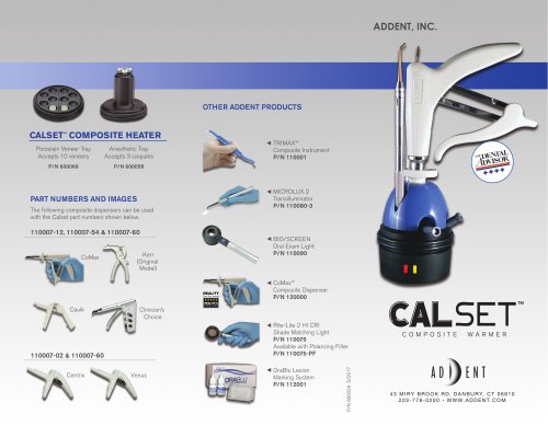 CALSET COMPOSITE HEATER