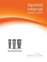 tapered internal implant system