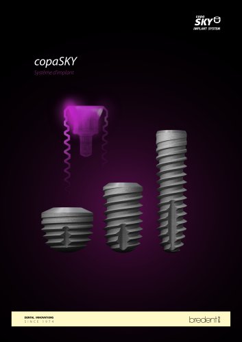 copaSKY – Système d’implant - bredent medical