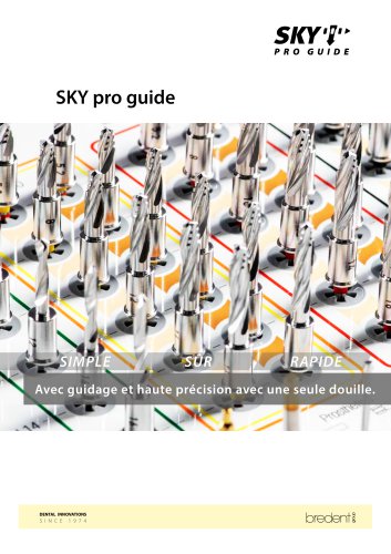 SKY pro guide – Avec guidage et haute précision avec une seule douille