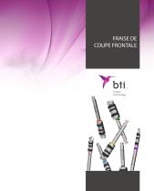 BTI Fraise de Coupe Frontale