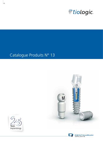 Catalogue Produits N° 13