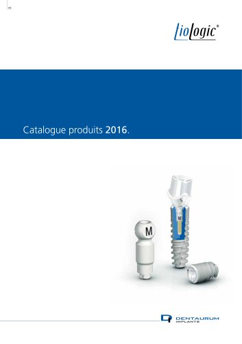 tioLogic® Catalogue produits