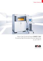 Fiche technique du système EOS P 800 - 1