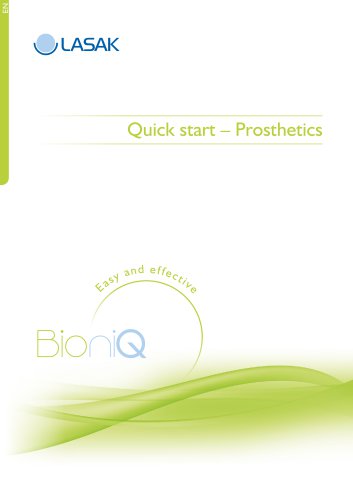 Quick start – Prosthetics