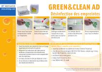 GREEN&CLEAN AD Désinfection des empreintes - 1