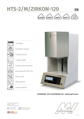 Flyer HTS-2/M/ZIRKON-120