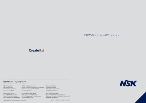 Powder Therapy Guide