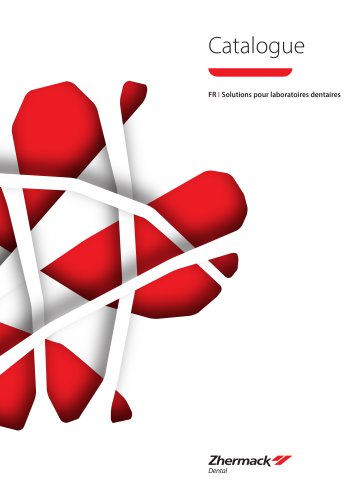 Catalogue Solutions pour laboratoires dentaires 2024