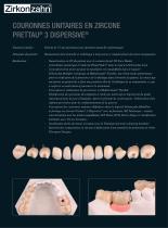 Couronnes unitaires en zirconne Prettau® 3 Dispersive® - 2