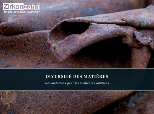 Depliant Diversité matérielle