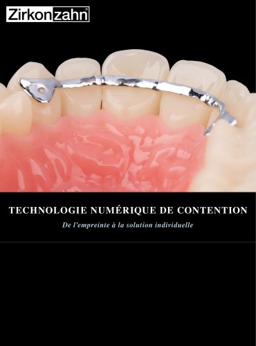 Encart technologie numérique de contention
