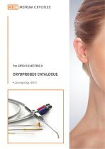 Laryngological probes for Cryo-S Electric II