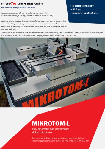 Heavy Sledge Microtome-L