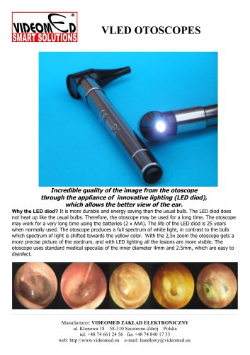 Otoscope VLED