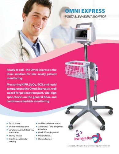 OMNI EXPRESS PORTABLE PATIENT MONITOR