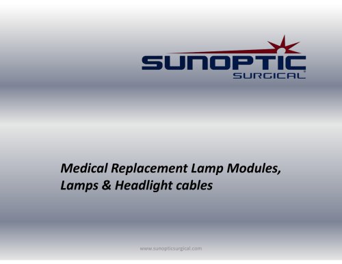 Lamp brochure