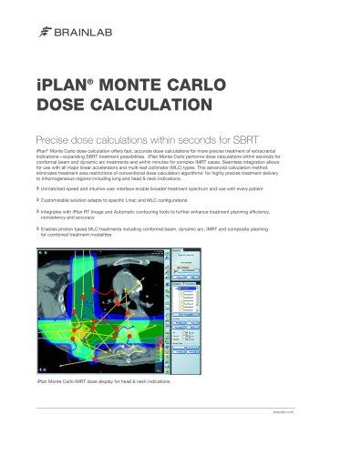 iPlan Monte Carlo