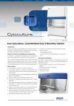 Cytoculture Lead-Shielded Class II Biosafety Cabinet