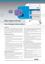 Streamline Class II Biological Safety Cabinets