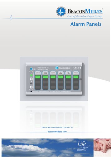 Medipoint Alarm Panels HTM/ISO Brochure