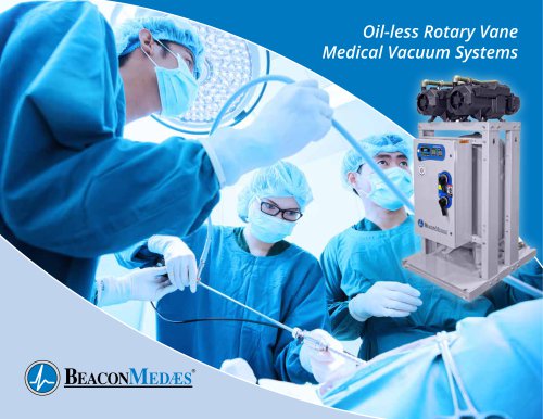 Oil-less Rotary Vane Medical Vacuum Systems