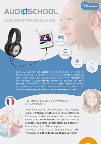 Audioschool Brochure FR