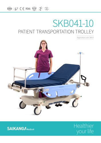 SKB041-10 Patient Transportation Trolley SaikangMedical