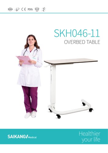 SKH046-11 Overbed-Table_SaikangMedical