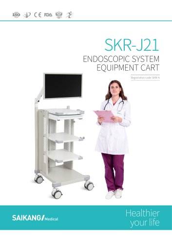 SKR-J21 Endoscopic-System-Equipment-Cart_SaikangMedical