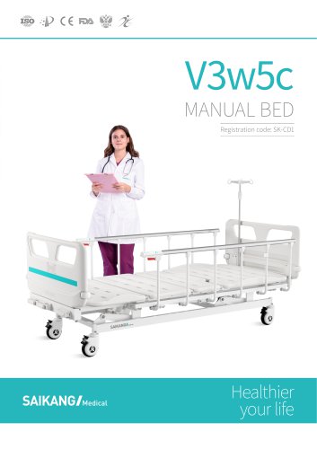 V3w5c Manual Bed SaikangMedical