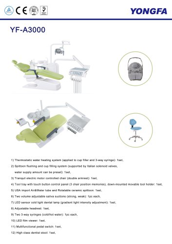 YF-A3000 Dental Chair