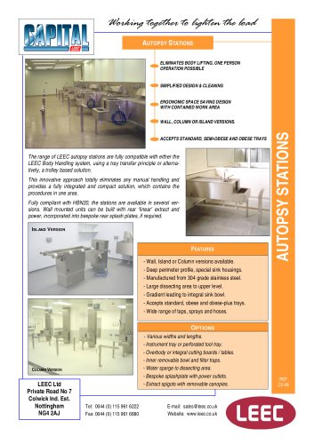 Autopsy Docking Station brochure