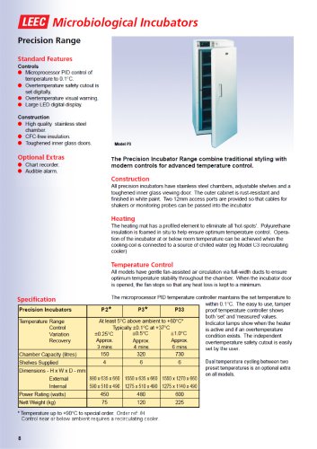 LEEC Precision Incubator