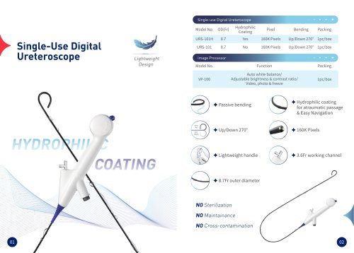 Single-use Digital Ureteroscope 101