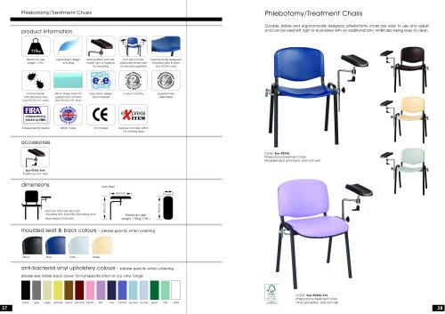 Phlebotomy Treatment Chairs