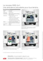 All Terrain Ambulance: Le nouveau WAS 4x4 - 4