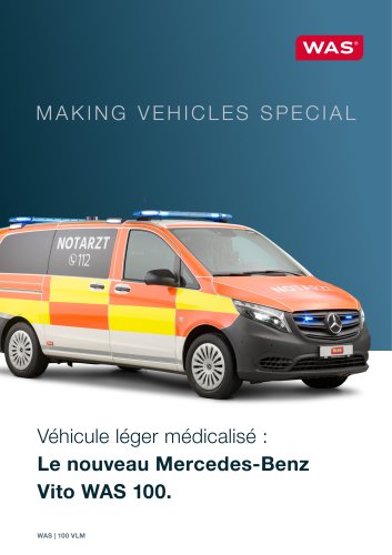 Le nouveau Mercedes-Benz Vito WAS 100