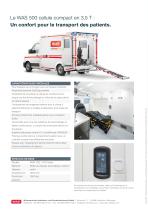 Le transport sanitaire - Cellule compact WAS 500 3,5 T - 4