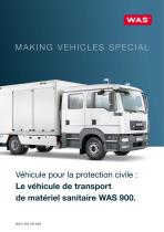 Le véhicule de transport de matériel sanitaire WAS 900 - 1