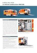 Le WAS 500 véhicule lourd, Transport d´infections et de soins intensifs 10 T - 2