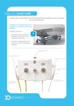 Tableau sanitaire Douche & Désinfection - 2